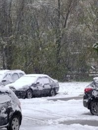 Километров на 60 севернее тебя, сегодня)))