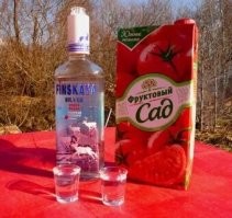 Просто запей томатным соком. В животе перемешается