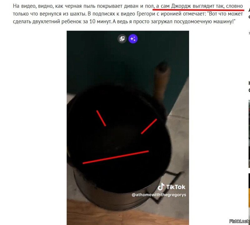 сам Джордж выглядит так, словно только что вернулся из шахты. ... я так понимаю, что Джордж - это вот ЭТО ?!...