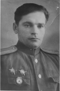 Дед, снимок сразу после Победы.