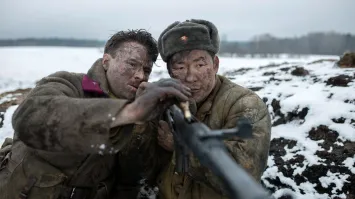 Кадр из фильма "28 Панфиловцев" Андрея Шальопы. Лучший фильм про войну из наших современных. А по мне, так и лучший даже если брать вместе с советскими фильмами о войне.