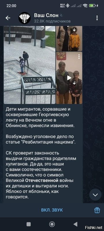 В Обнинске дети иностранных специалистов сорвали и растоптали георгиевский флаг