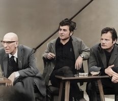 А точнее Киса Воробьянинов, Остап Бендер и отец Фёдор.