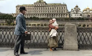 Цветные снимки Дореволюционной Москвы. Жизнь и виды города в начале ХХ века