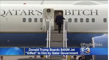 Трампа встретили в ОАЭ необычным танцем