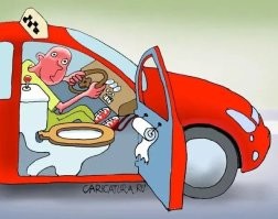 В Сочи нетрезвая пара испортила салон бизнес-такси рвотными массами и скрылась с места происшествия