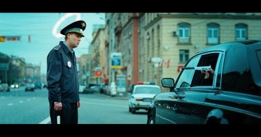 В Москве гаишников уложили лицом в асфальт на глазах прохожих