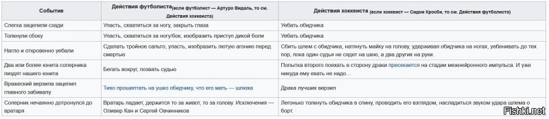 Ну хоккей и футбол как бы слегка разные вещи