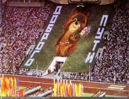 Закрытие олимпиады 80