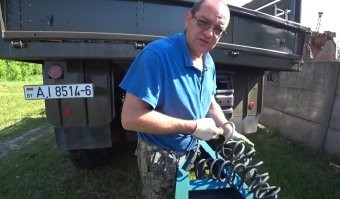 Знакомый КрАЗюка. Дима Custom Truck из Беларуси восстанавливал.