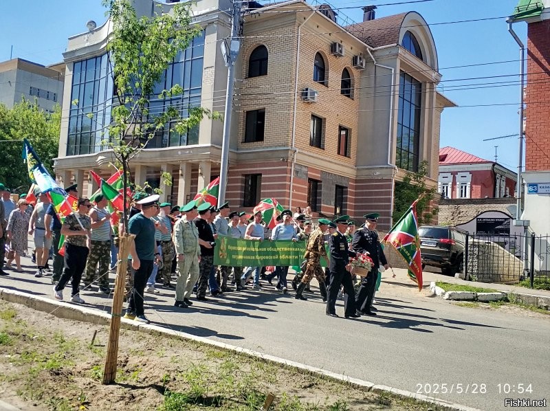 Встретили и проводили погранцов