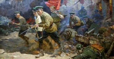 Первые на пути врага...... С праздником, братья...