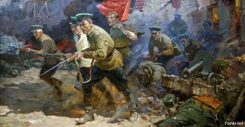 Первые на пути врага...... С праздником, братья...