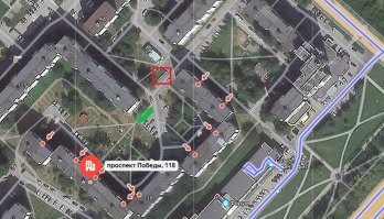 Возможно вы правы. А можно переместить на зеленое пятно, но по карте сложно понять. Или хотя бы профлист заменить на рейки, чтобы видимость улучшить.