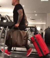 Так он на самолёт никогда не успеет..