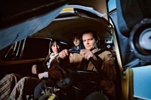 В кинопавильоне...