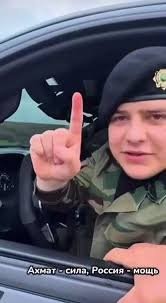 Вот несовершеннолетний за рулем. Правда не простой пацан - орденоносец и многократный герой Чеченской Республики...