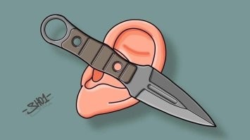 Удивляет, почему он целый. Шкурка не попорчена. Неужели он ни разу не оступился, или поскользнулся, странно.