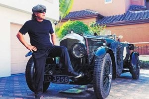 Брайан Джонсон (AC/DC) и его Bentley Vanden Plas 1928 года
