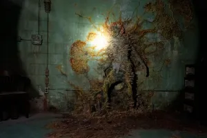 Нужно было на стены посмотреть, там по любому этот тип был