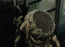 Кажется, я видел этого старика в мультике "Манускрипт ниндзя". 

Там в целом, разных персонажей со способностями встречается.