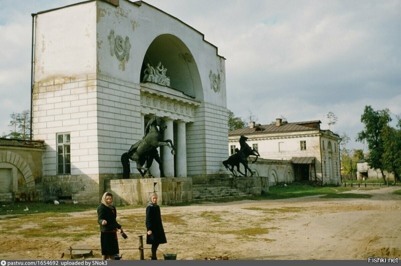 Парк Кузьминки разные года (1935-1980-е):