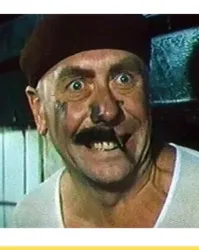 У вас ус отклеился