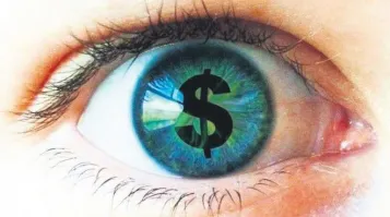 Счётчик входящих или значки долларов...