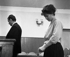 Надо ещё разводы сделать публичными, делать о них заметки в газетах, делать рассылку жителям подъезда и выносить всенародный осуждам.
Право первой ночи только наоборот.