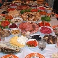 а я 1 января вот такой завтрак вижу