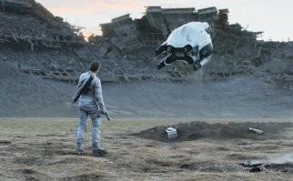 Шарообразный полицейский робот