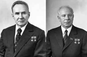 На последнем фото с Никсоном вроде председатель президиума Верховного Совета СССР Николай Подгорный 

Слева Косыгин, справа Подгорный.