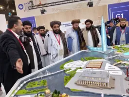 В первый день Петербургского международного экономического форума (ПМЭФ-2025) на него приехала делегация движения «Талибан»