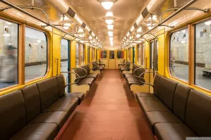 "Дэшки"! С диванами набитыми "конским волосом"! Дольше всех на Филевской линии продержались....В современных через пяток станций уже срака болит!