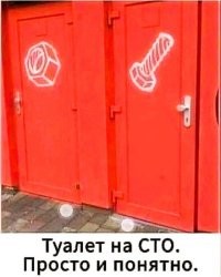 Где тут «М», а где «Ж»? 12 туалетных указателей, которые зачем-то превратили в ребусы