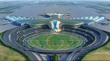 Аэропорт г. Ашхабад, Туркмения.