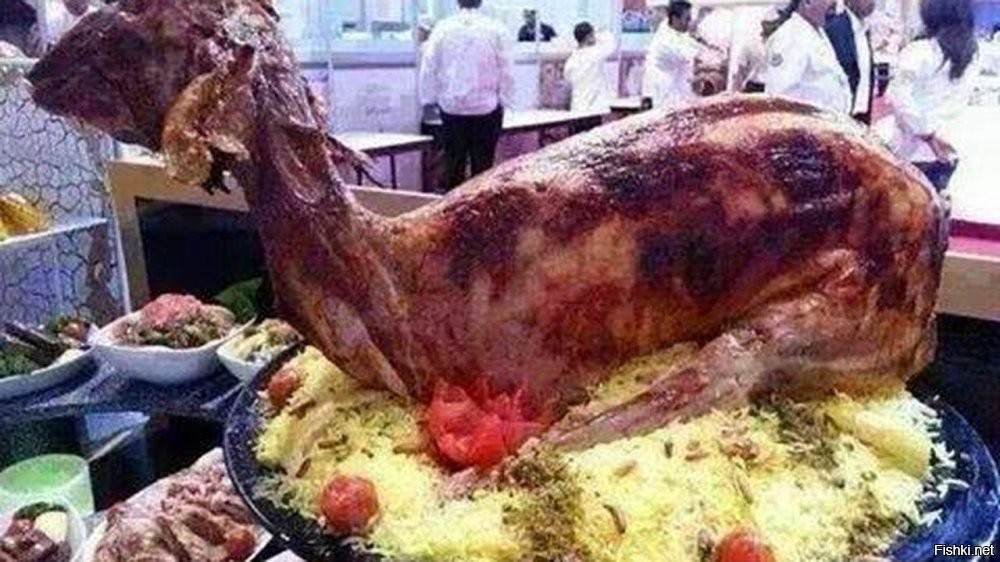Любят бедуины покушать...