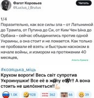 Такова участь любой продажной бл.ди - вести себя смирно и помалкивать пока ее имеют.