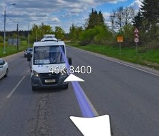 Вот, переходят. 
Я там езжу иногда.