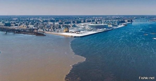 Так у вас всего одна река. А у нас 

Когда нибудь такое видел?

Хотя, Енисей это круто.