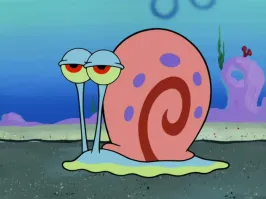 Мужчина пытается объяснить официантке, что хочет улиток