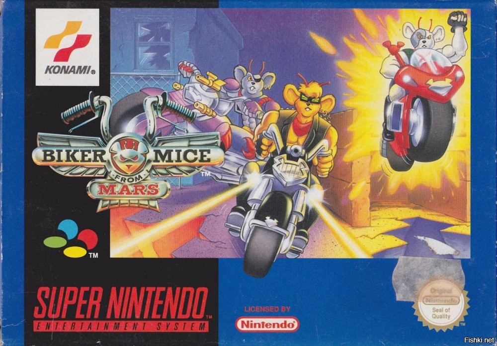 А для меня Мыши, прежде всего игра на SNES. Лучшие гоночки.