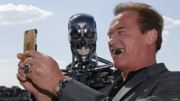 В Детройте засняли потерявшегося робота