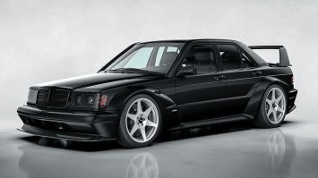 Mercedes-Benz 190E Evo II от AMG внизу...найдите 10 отличий))