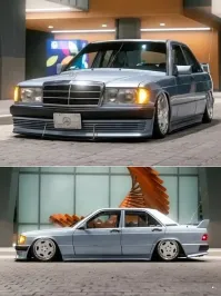 Mercedes-Benz 190E Evo II от AMG внизу...найдите 10 отличий))