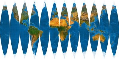 Минутка занудства - на шар натянута не круглая Земля, а 12 досок для виндсерфинга