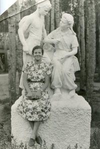 Пионерский лагерь Комсомолец. Подольск. 1955г.