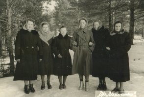 Дом отдыха Игуменка. Калининская область. Март 1959г.