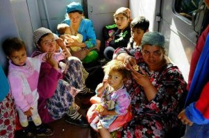 Ну вот собственно они и рожают. И они тоже рожают.  Эти тоже рожают много. Но не здесь а там. Подальше.