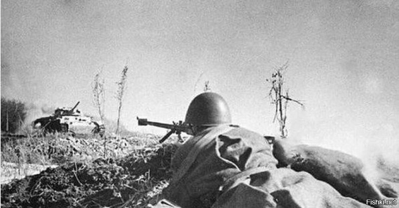 Чаще оно в танк попадало